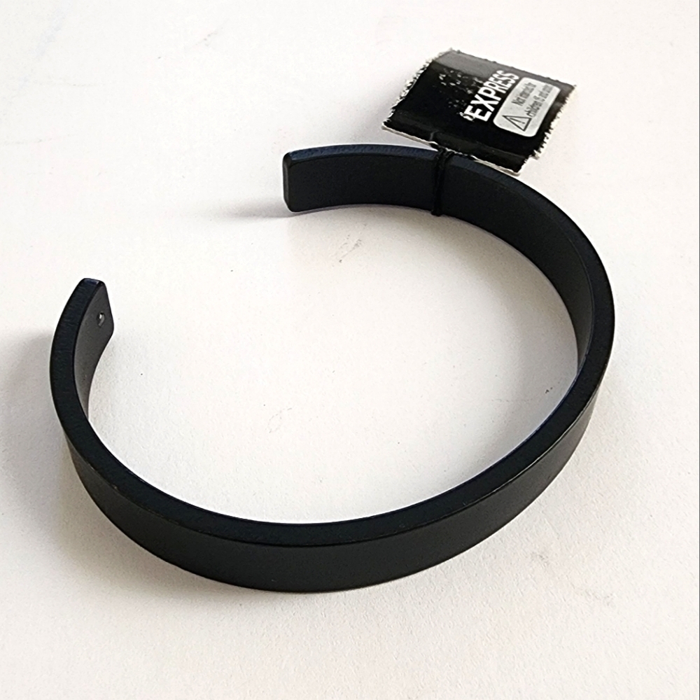 NWT Express Black Metal Cuff
